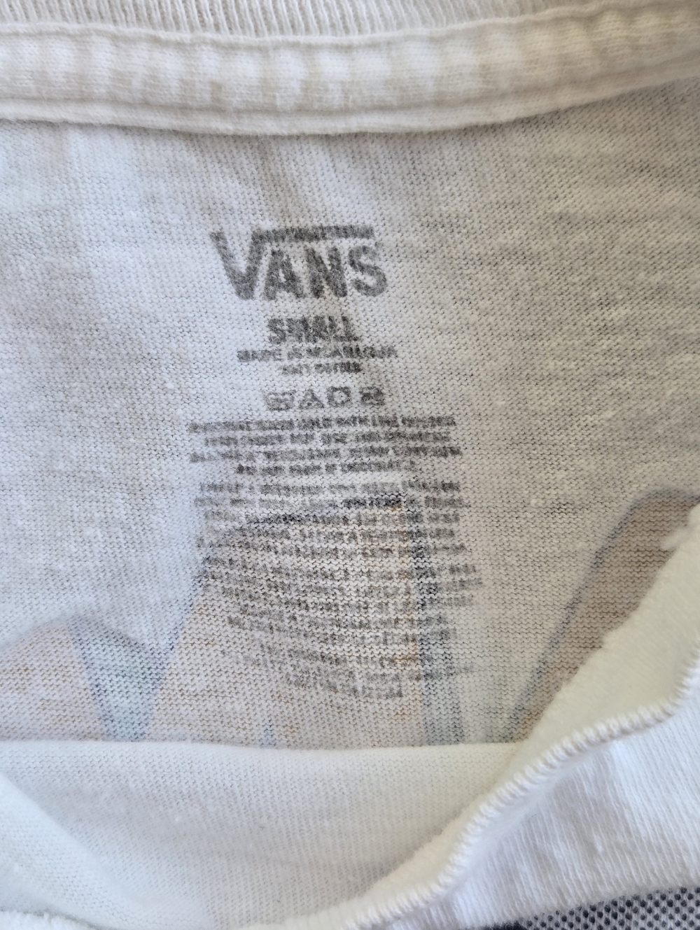 Vans Off The Wall Graphic Astronaut Skater T-Shirt - Men's Small - Picture 7 of 7